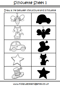 Pre School Worksheets - Kids Puzzles and Games