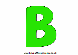 letter b printables kids puzzles and games