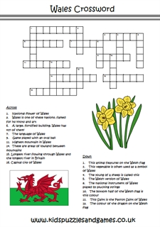 St Patrick #39 s Day Crossword Puzzle Kids Puzzles and Games