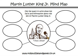 martin luther king jr worksheets i have a dream