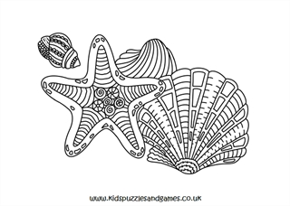 Summer Colouring Sheets - Kids Puzzles and Games